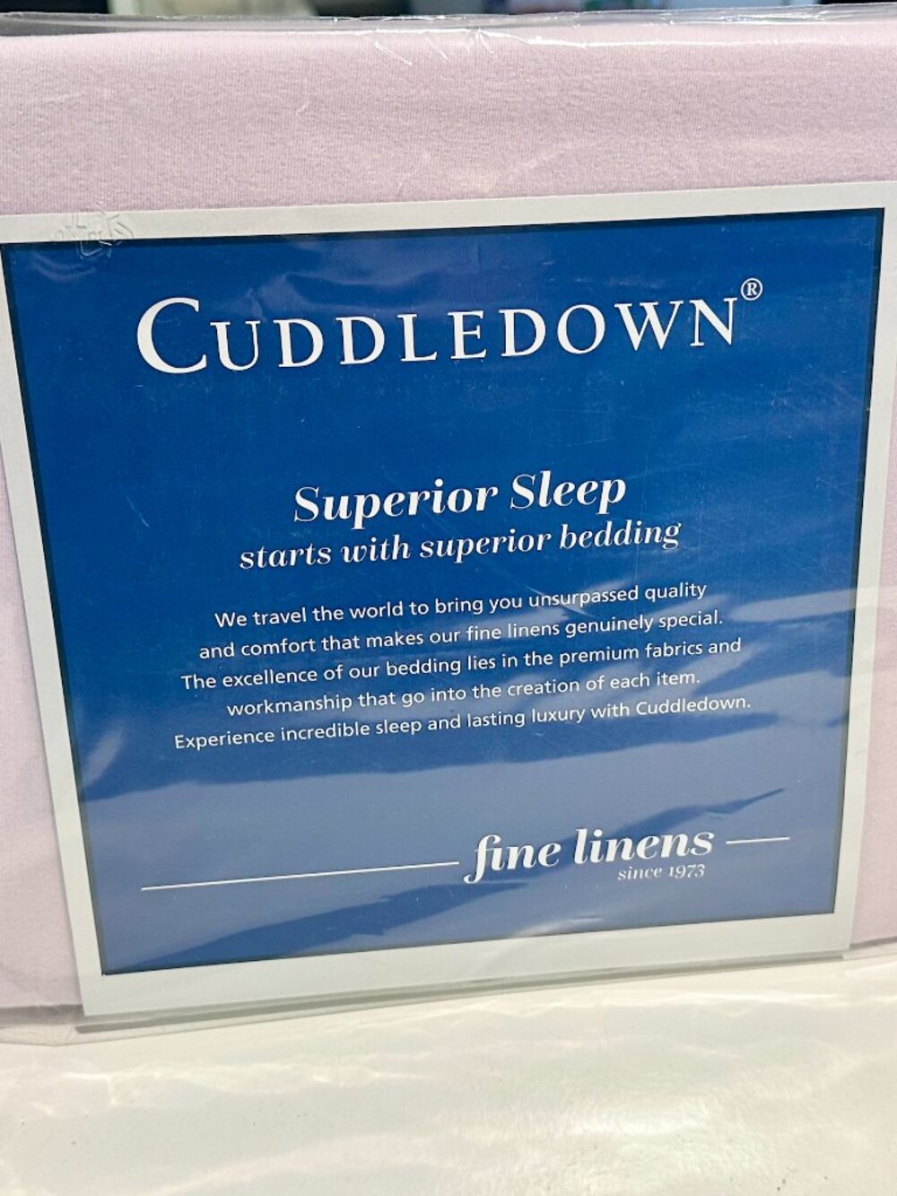 Cuddledown Flannel Sheet Set, Twin Size, NWT